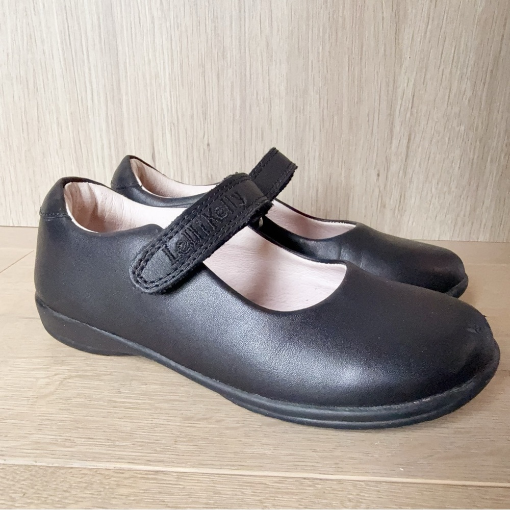 Lelli Kelly Classic Black Leather Kids Shoes